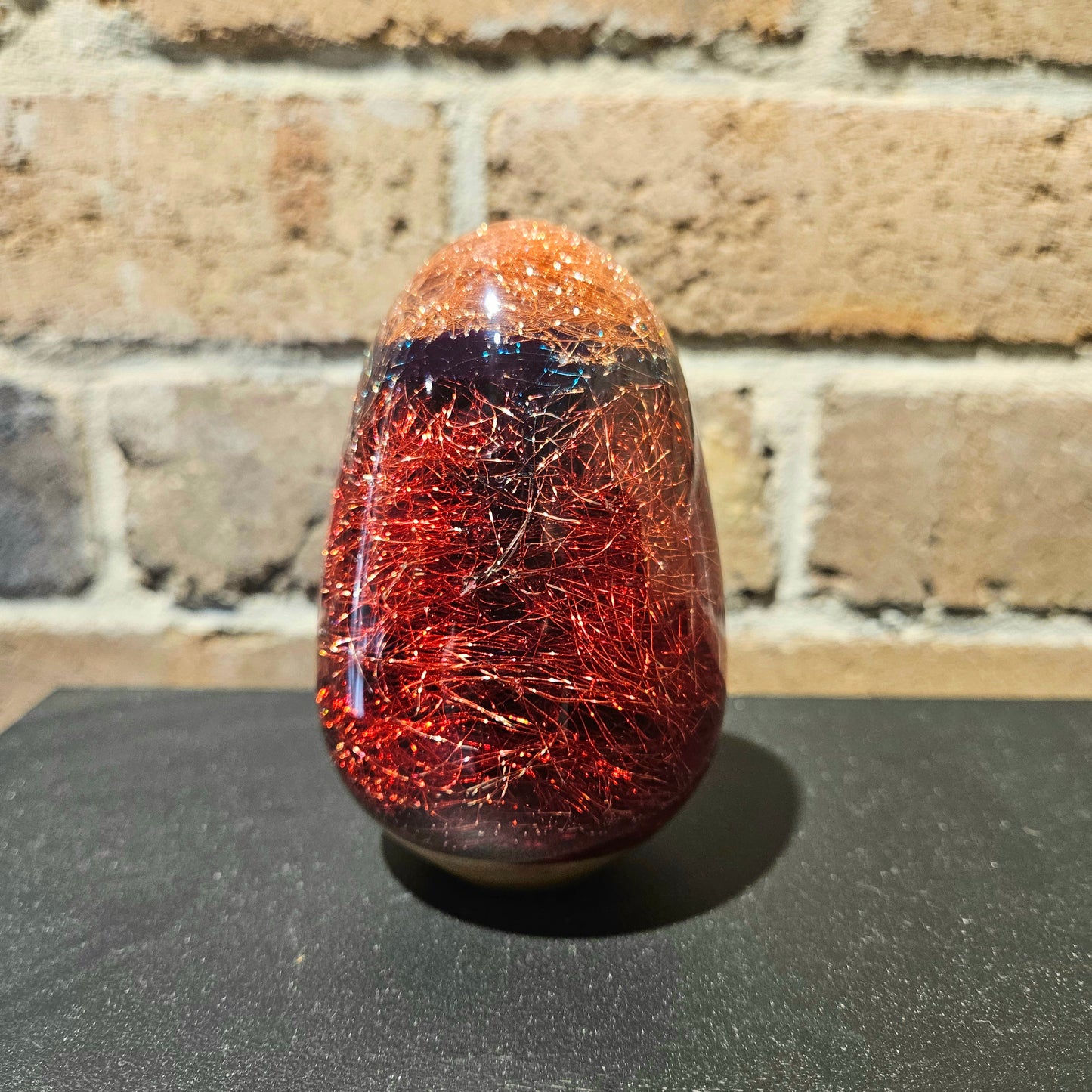 Copper Wire Resin Ornament Egg