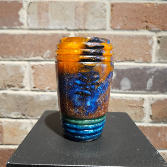 Banksia Pod Vase with Copper Wire and Resin