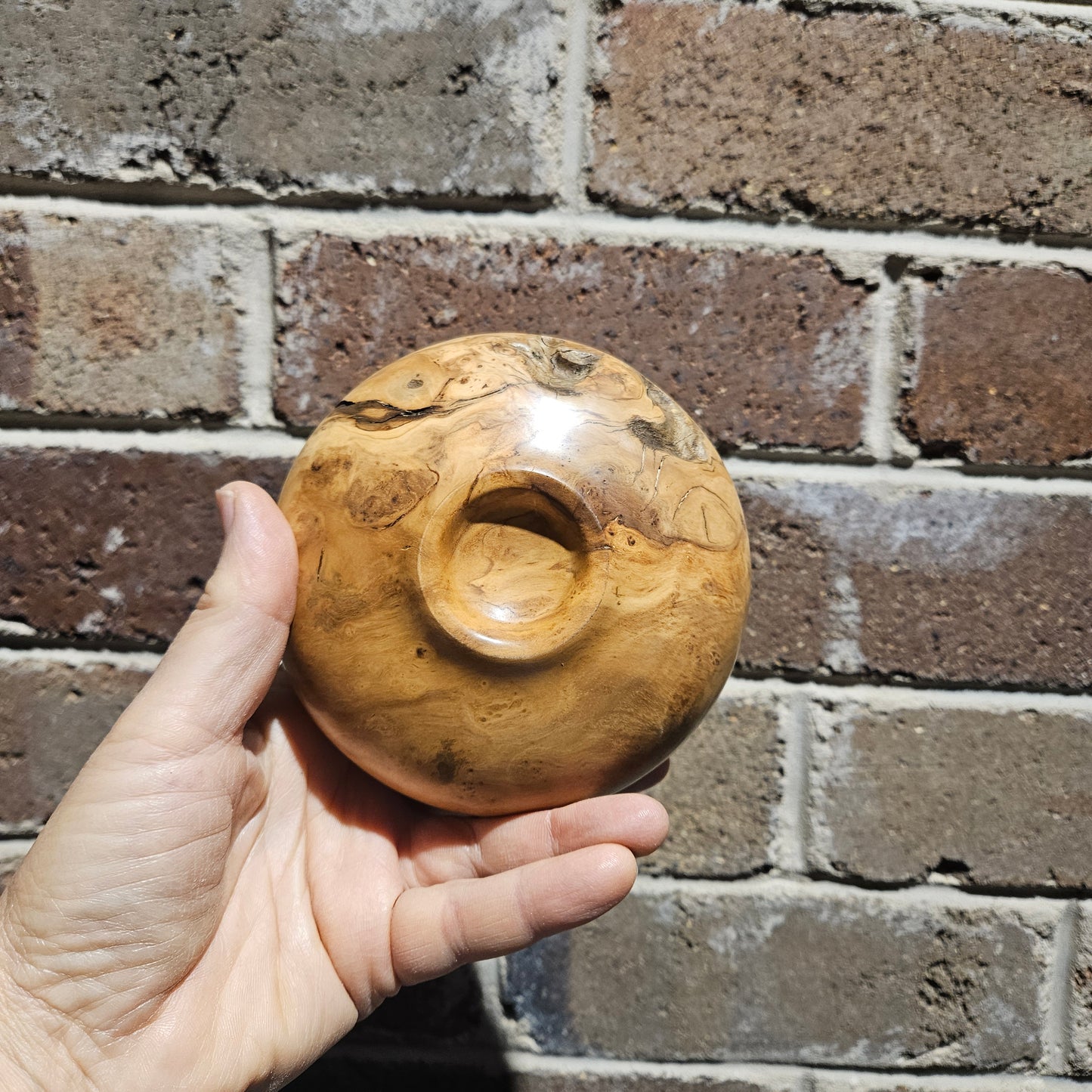 Olivewood Burl Small Decorative Bowl