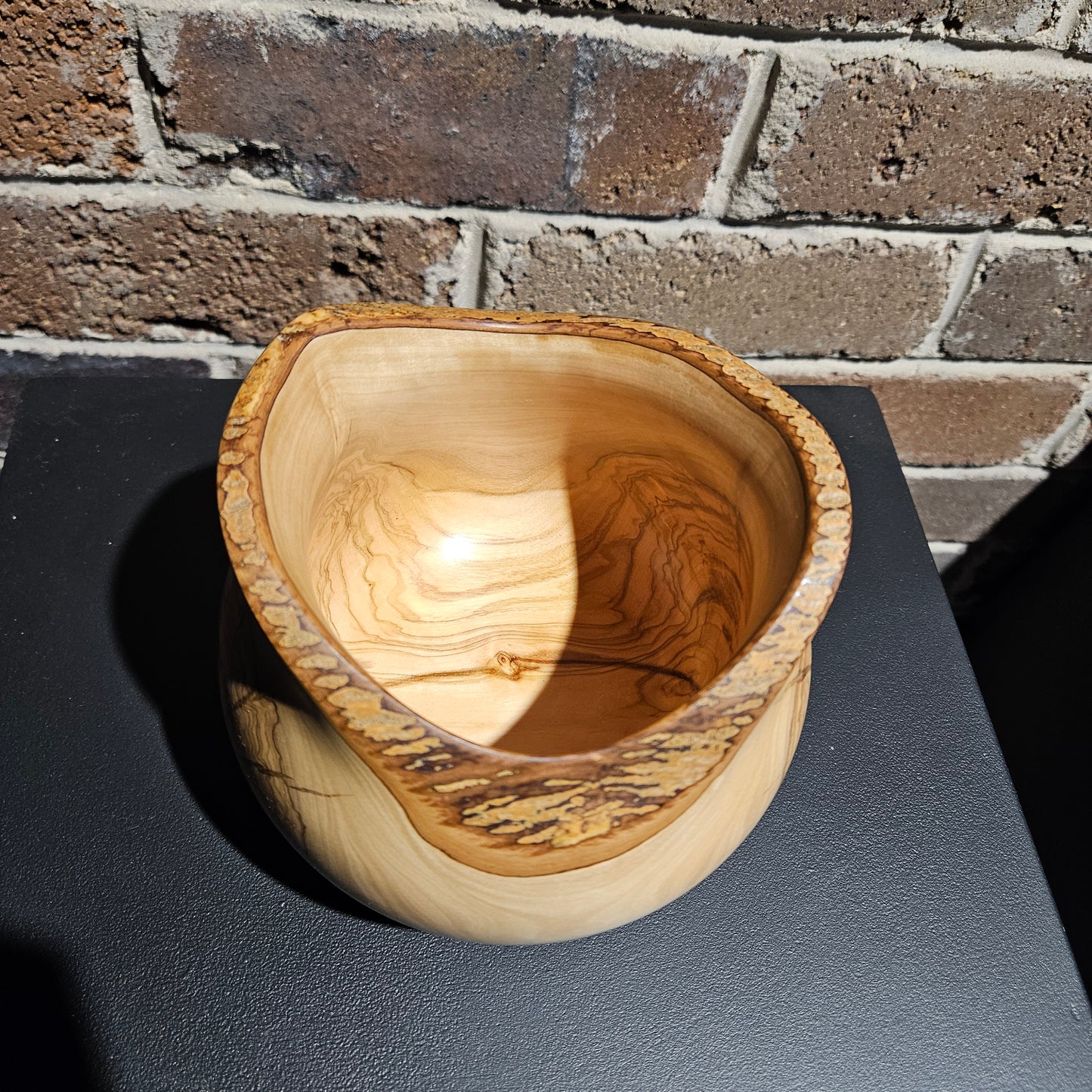 Live Edge Olive Wood bowl
