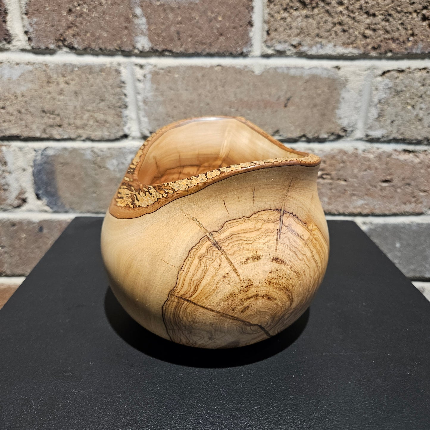 Live Edge Olive Wood bowl