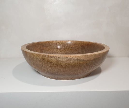 Mango Wood Bowl with Square Rim