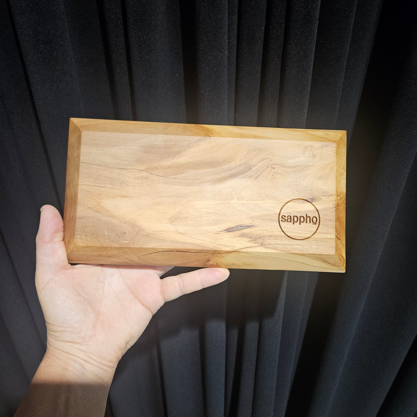 Olive Wood Cheese board with Engraving