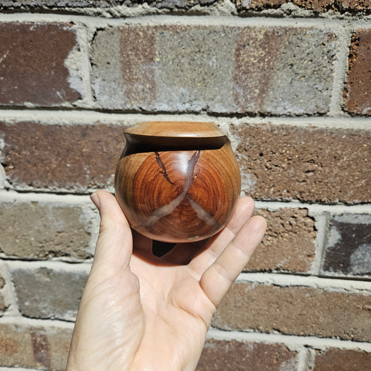 Small Decorative Bowl with Resin