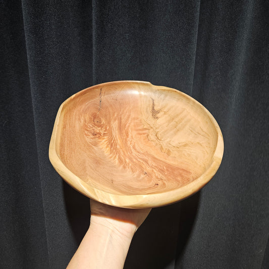 Live Edge Crotch Grain plate