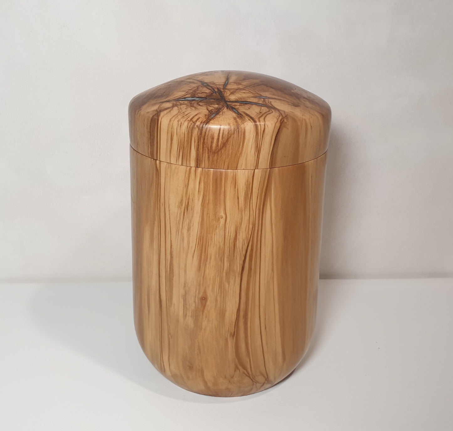 Olive Wood Canister Large