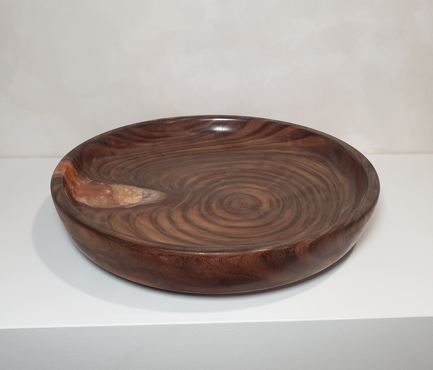 Sally Wattle Wood Platter & Resin